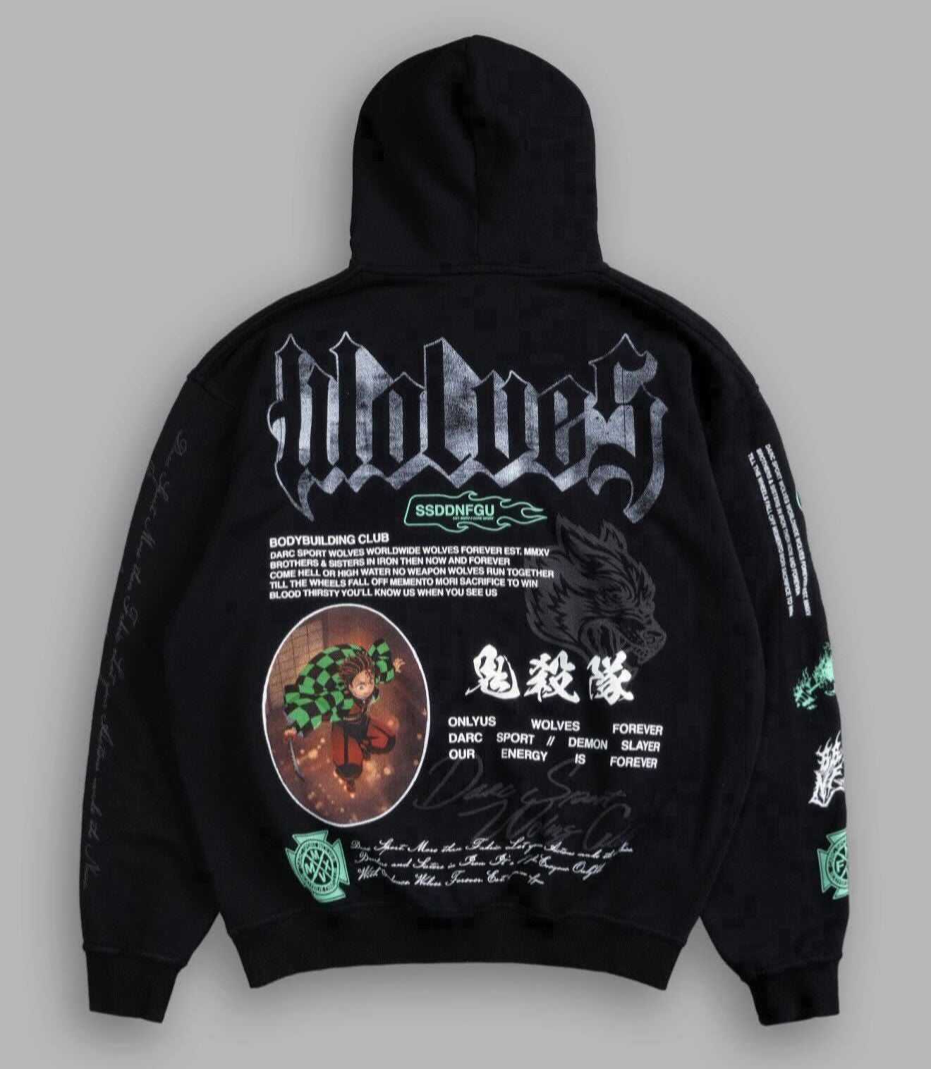 DARC SPORTS X DEMON SLAYER HOODIE
