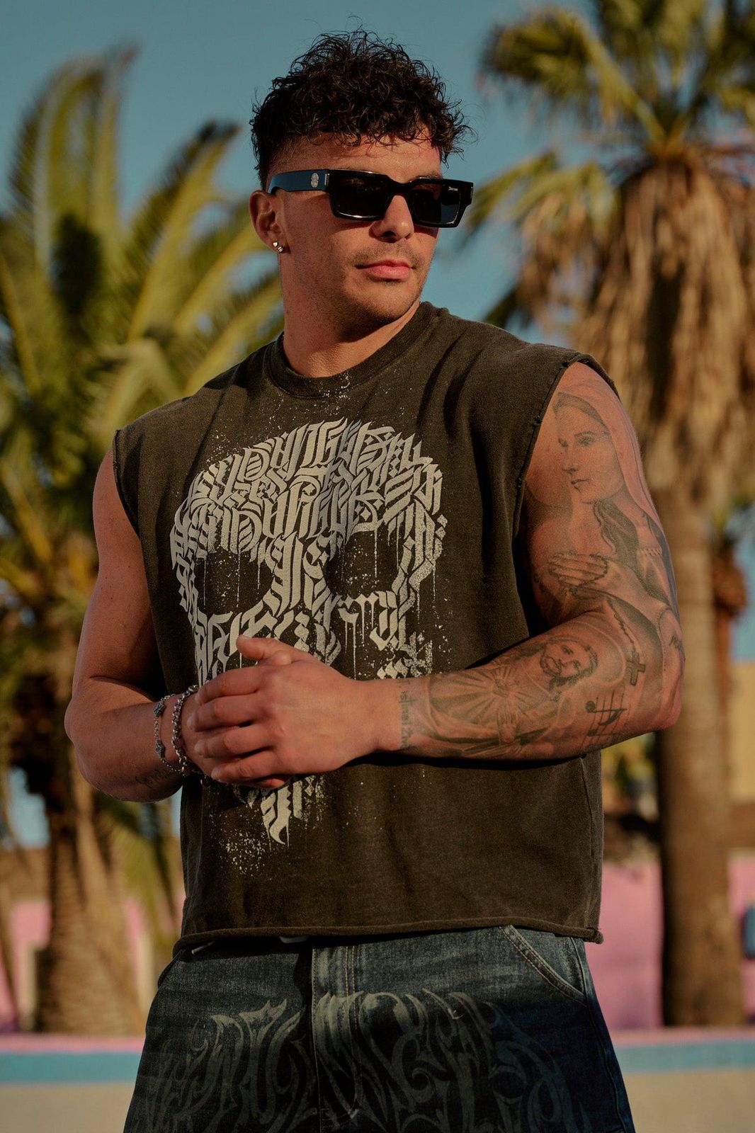 3058 SLAYER SLUB CUT-OFF