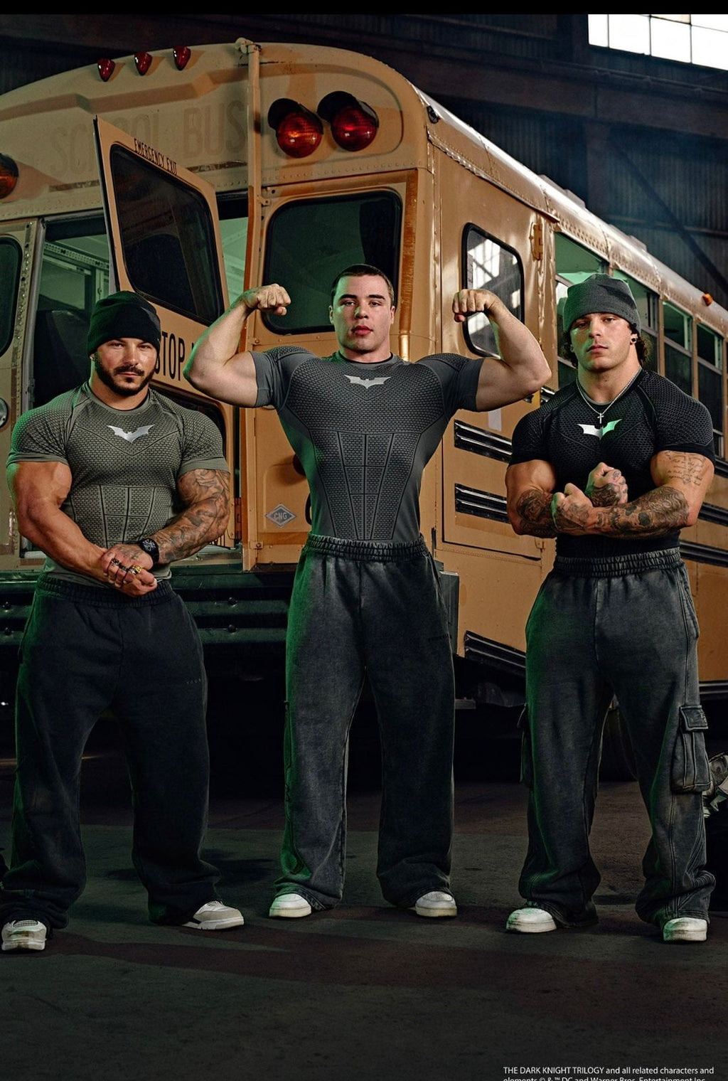 4259 - BATMAN COMPRESSION TEES