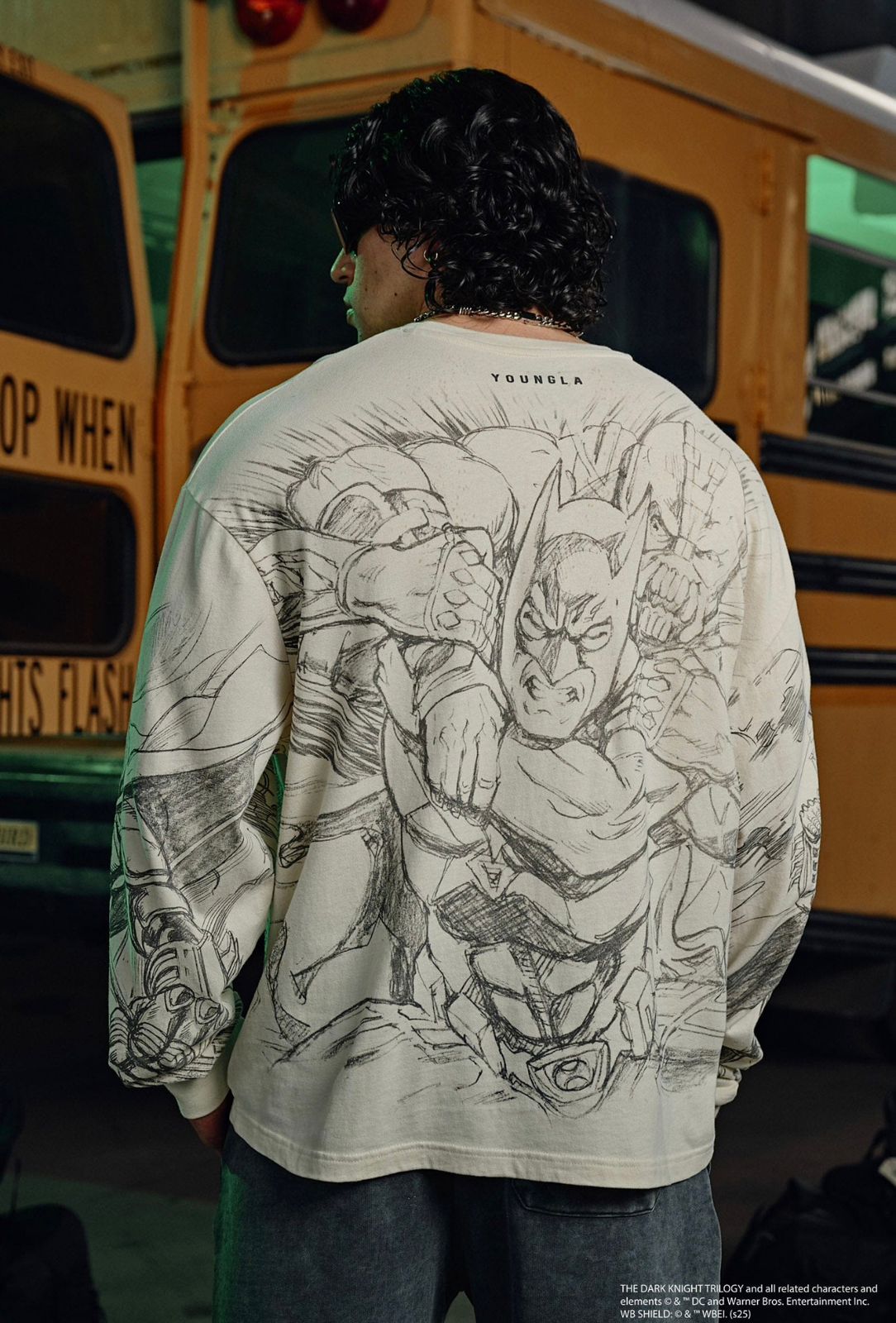 8002 - BATMAN COMIC LONGSLEEVES