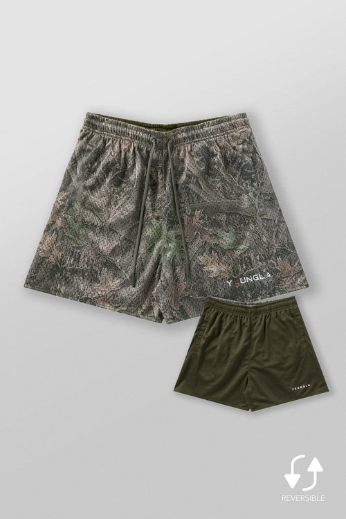 1117 - TREE CAMO MESH SHORTS